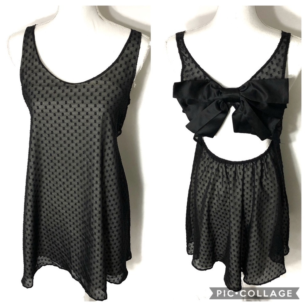Dolce Vita Bow Back Mini Dress Sz Medium Women’s